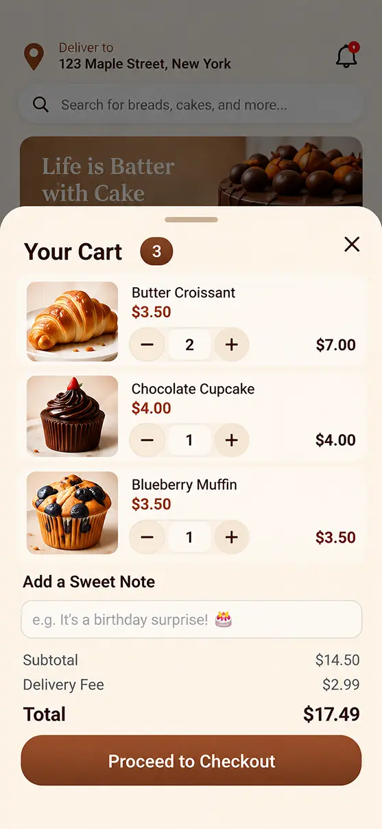 Designed for lasting customer engagement app screen