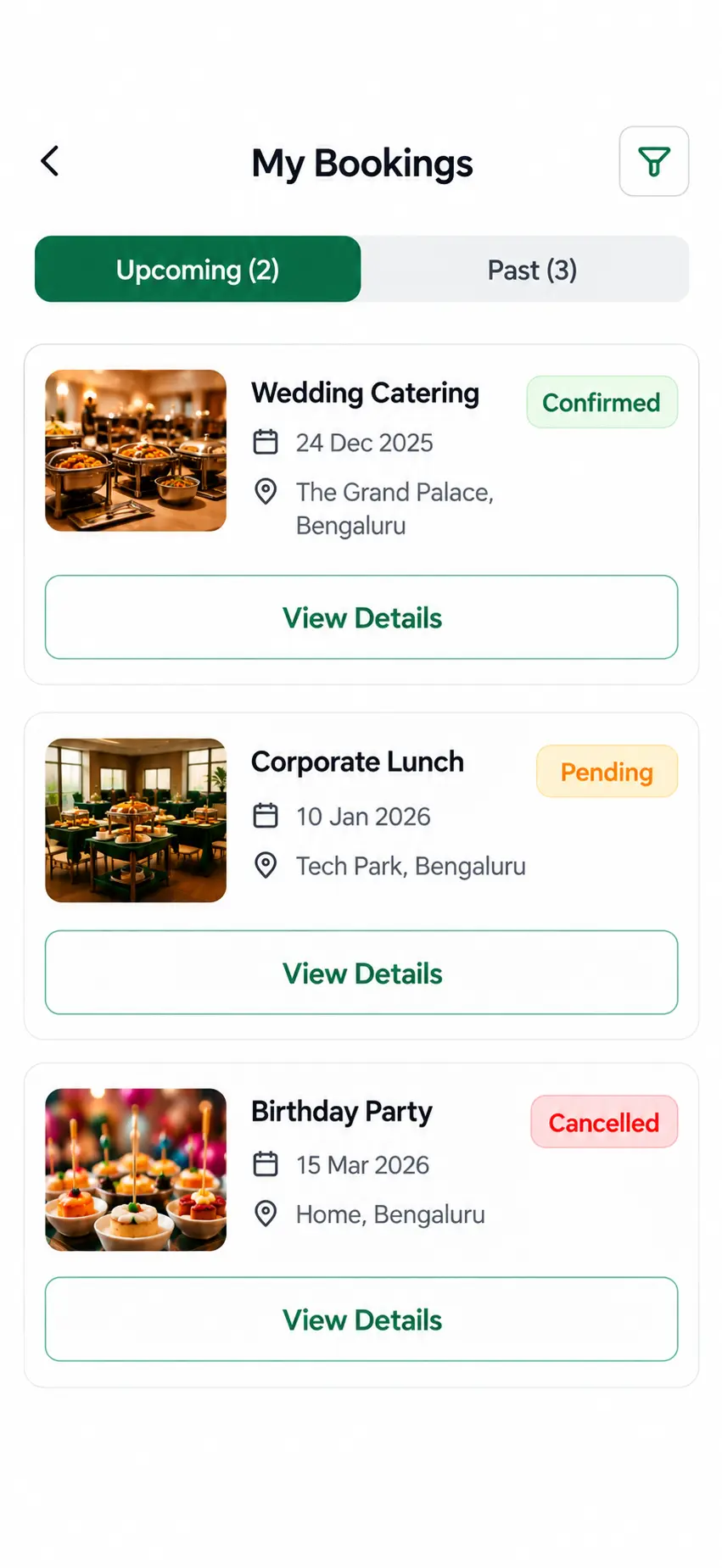 Your brand, front and center app screen
