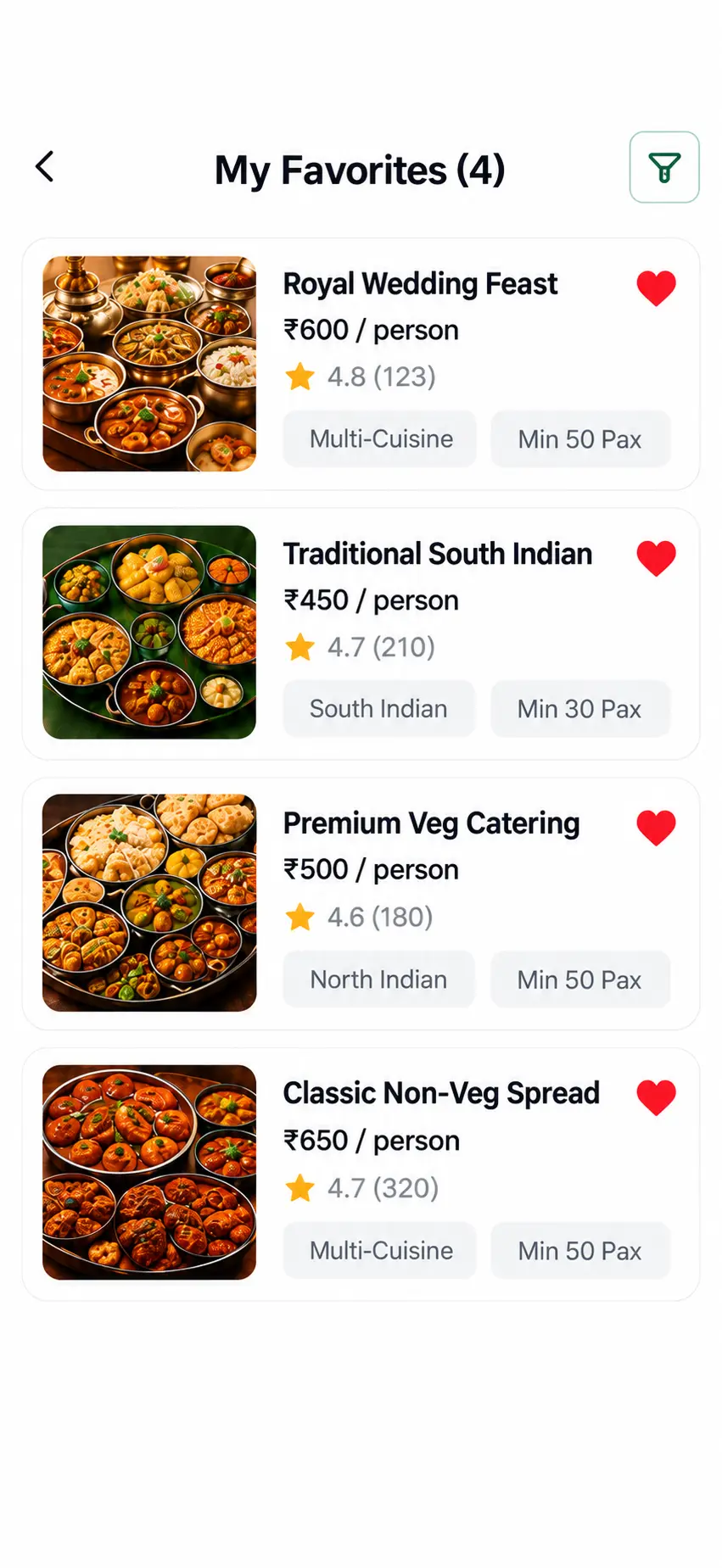 Direct communication through push notifications app screen