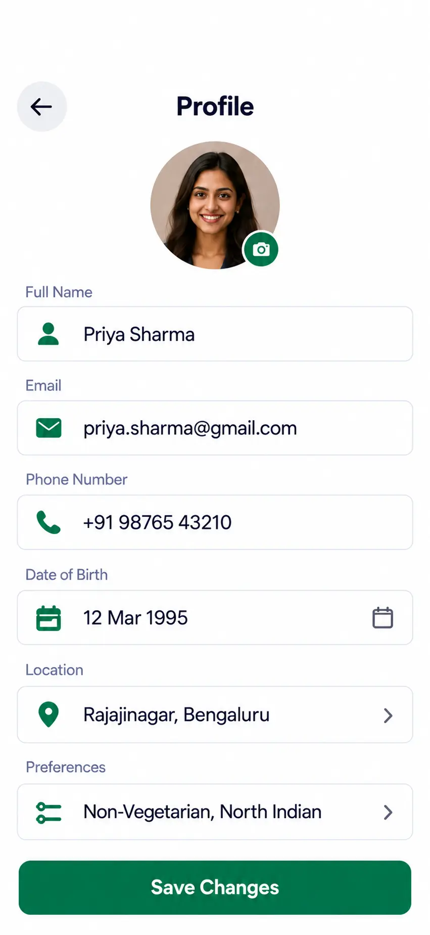 Designed for lasting customer engagement app screen