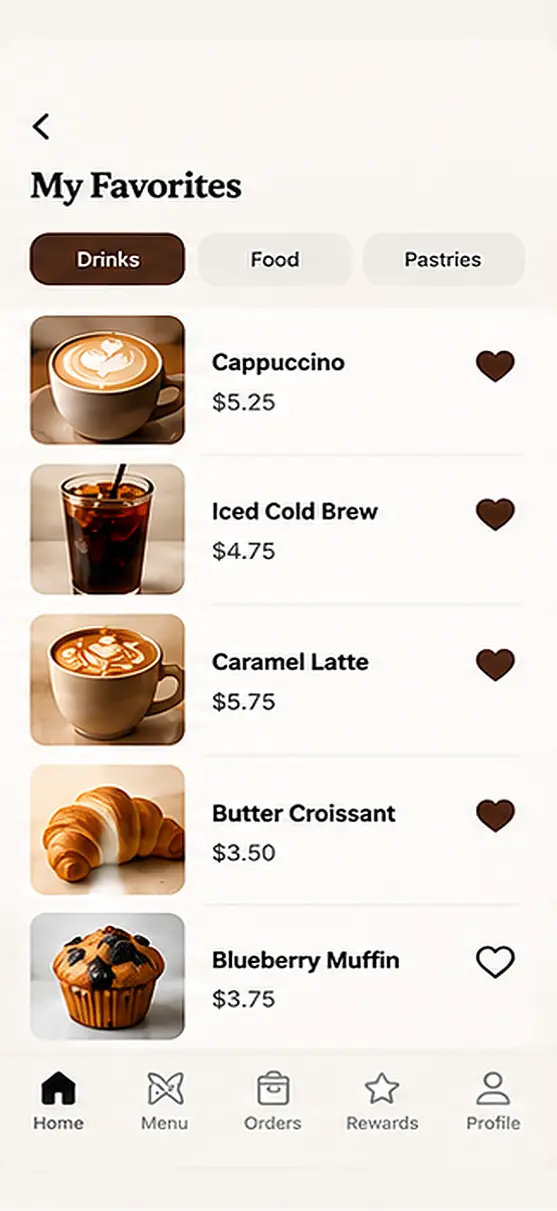 Website content that stays in sync app screen
