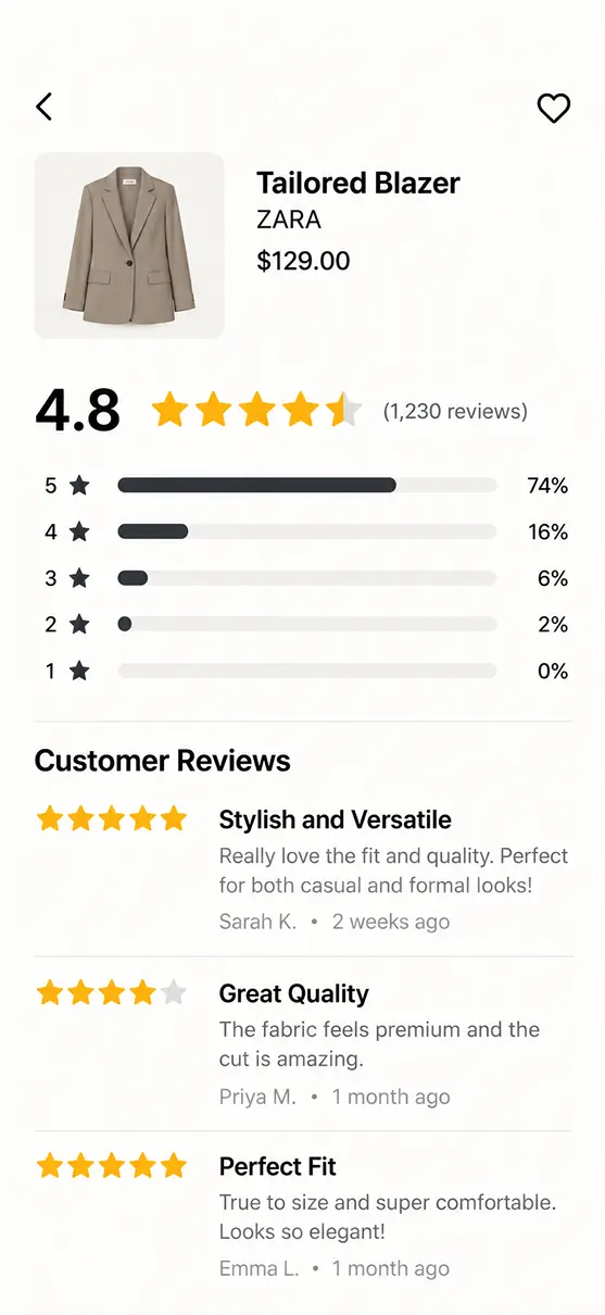 Designed for lasting customer engagement app screen