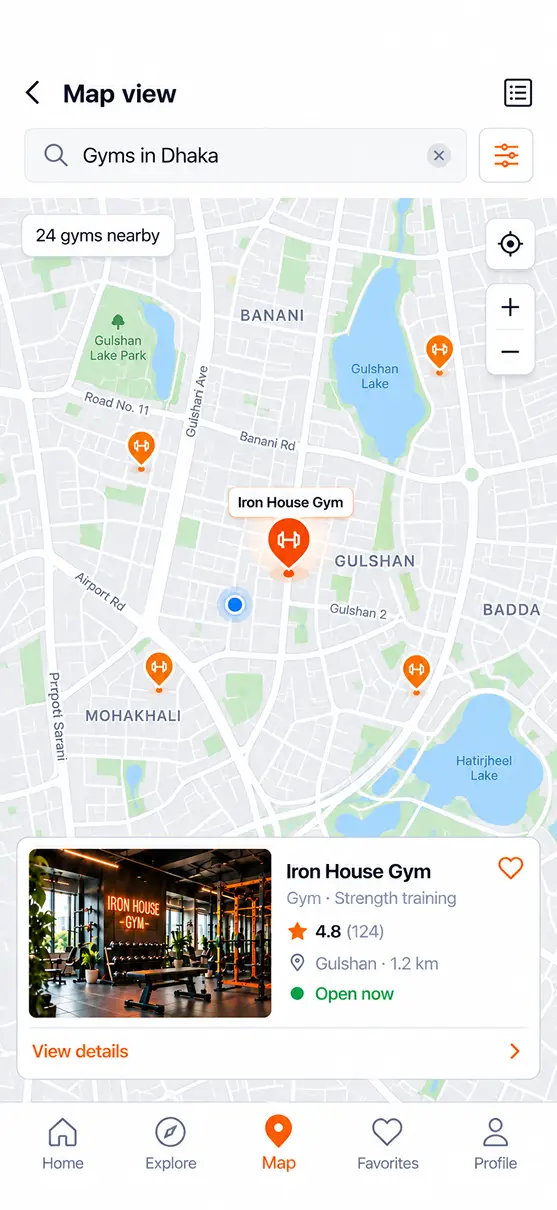 Your brand, front and center app screen