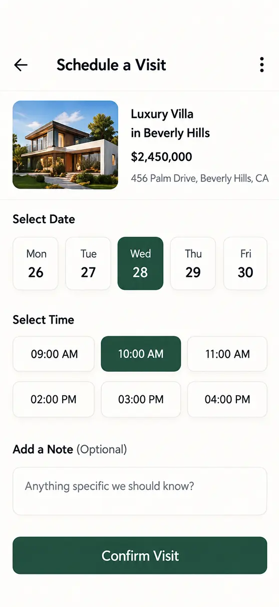 Your brand, front and center app screen
