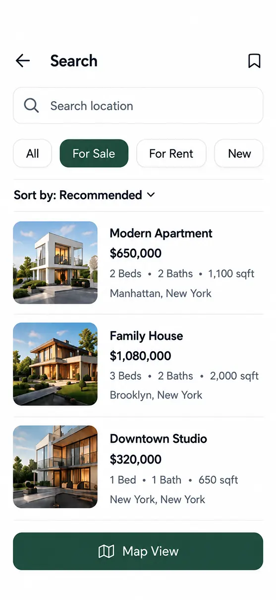 Website content that stays in sync app screen