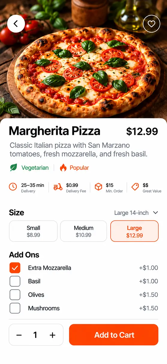 Direct communication through push notifications app screen