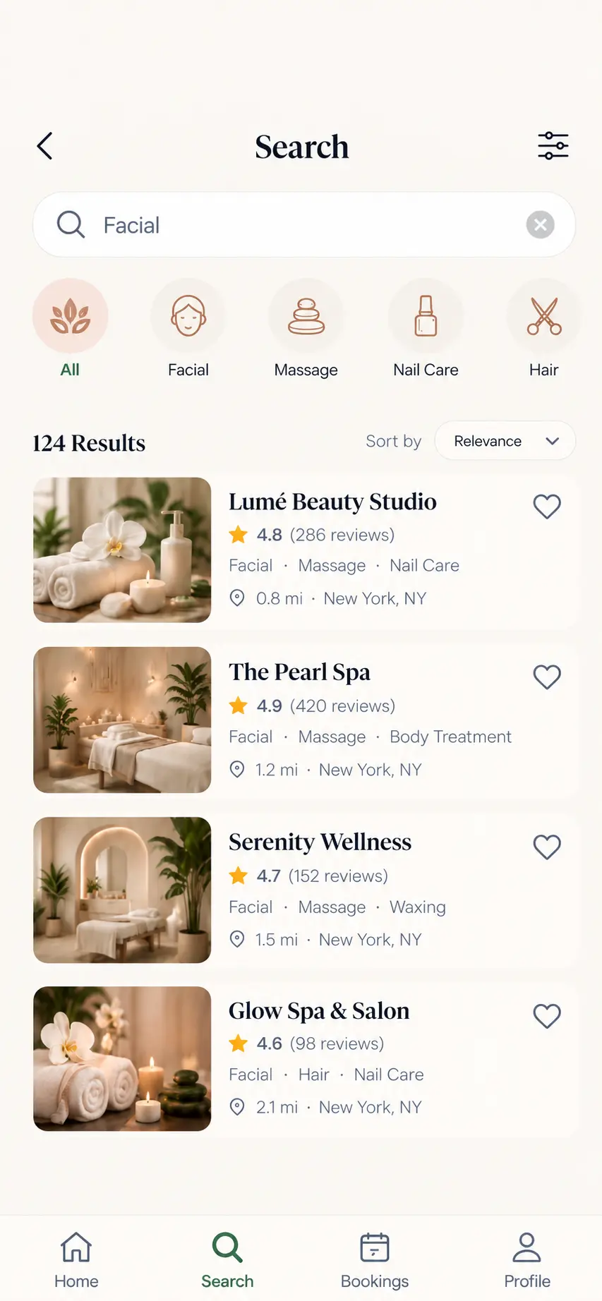 Your brand, front and center app screen