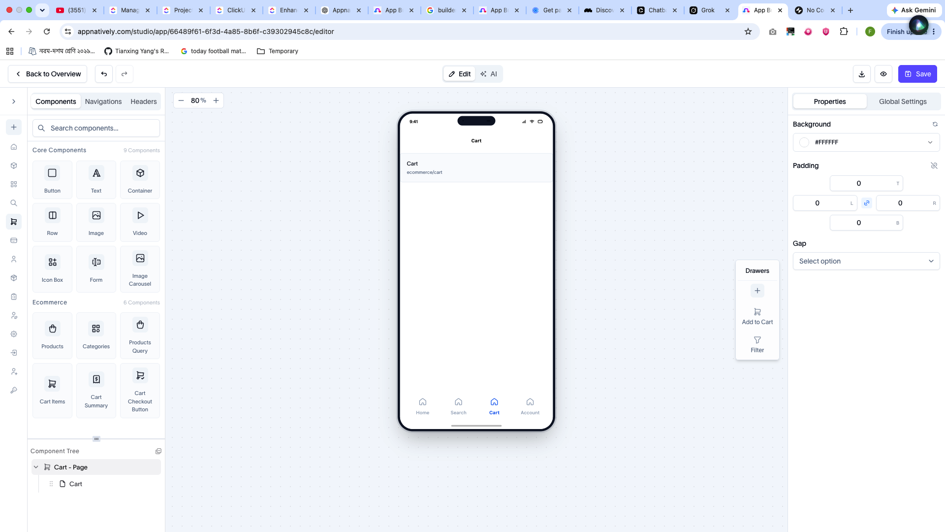 AppNatively native app component library