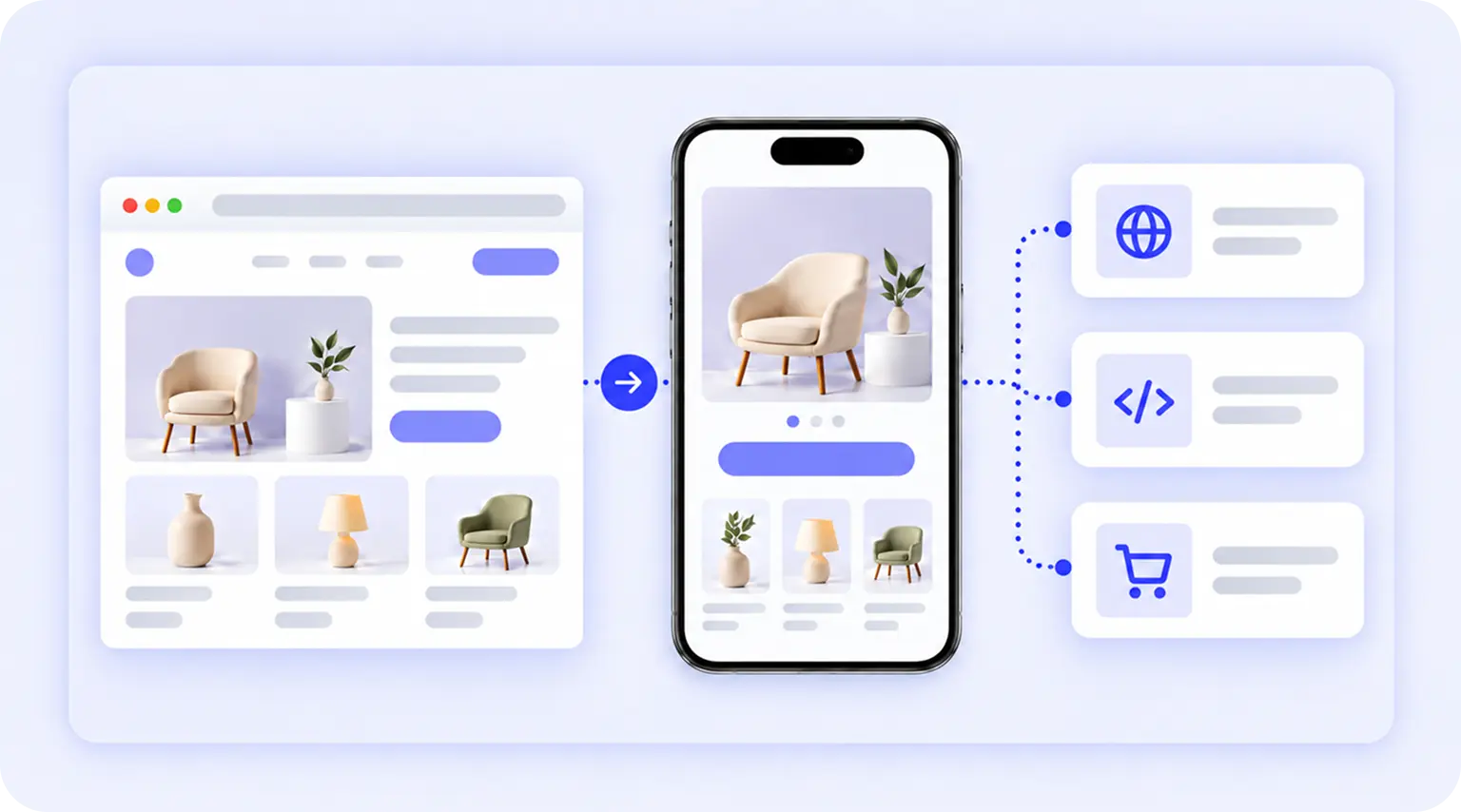 AppNatively studio: launch & update step