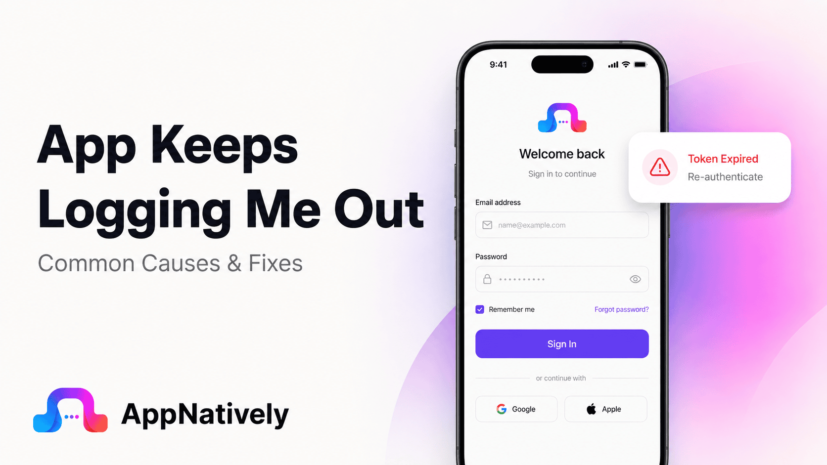 App Keeps Logging Me Out: Common Causes and Fixes