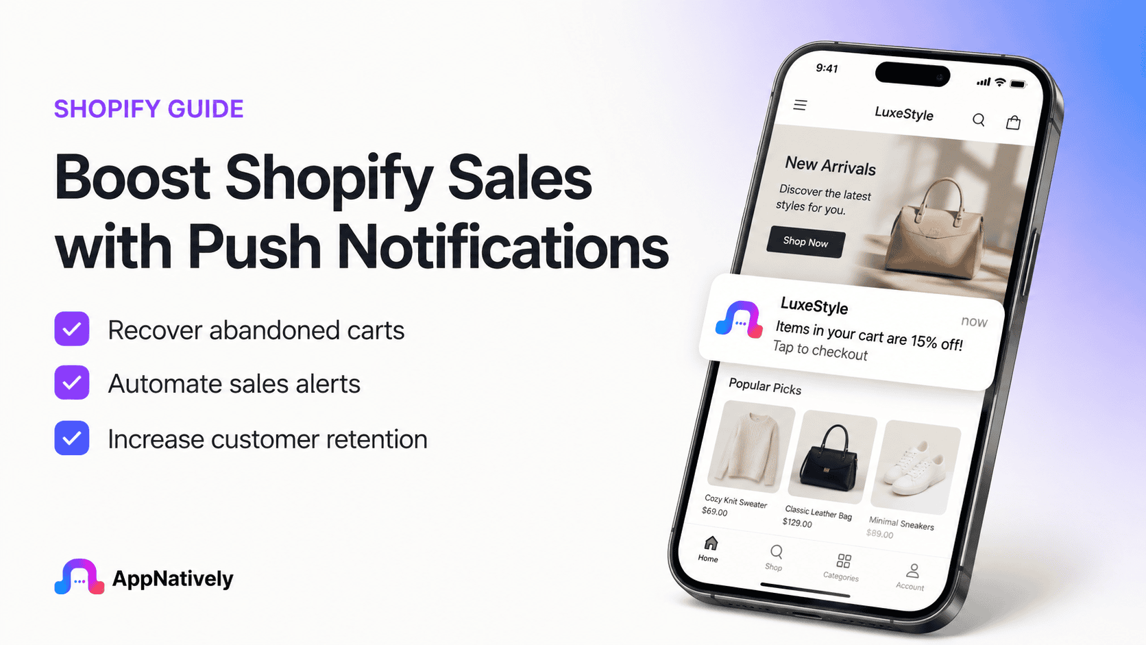 Push Notifications for Shopify: The Complete Guide to Boost Sales, Customer Retention, and Revenue