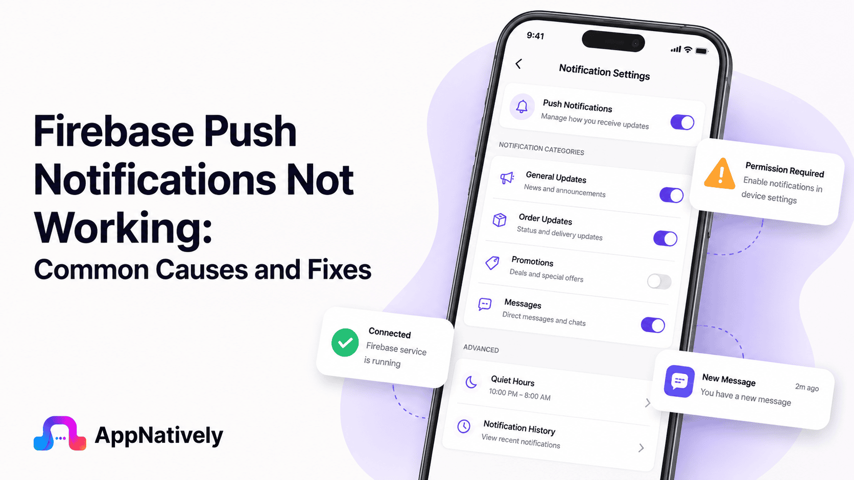 Firebase Push Notifications Not Working: Common Causes and Fixes